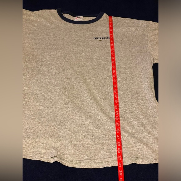 Nike Long Sleeve T-Shirt Sz XXL Gray Made In USA - Picture 5 of 6